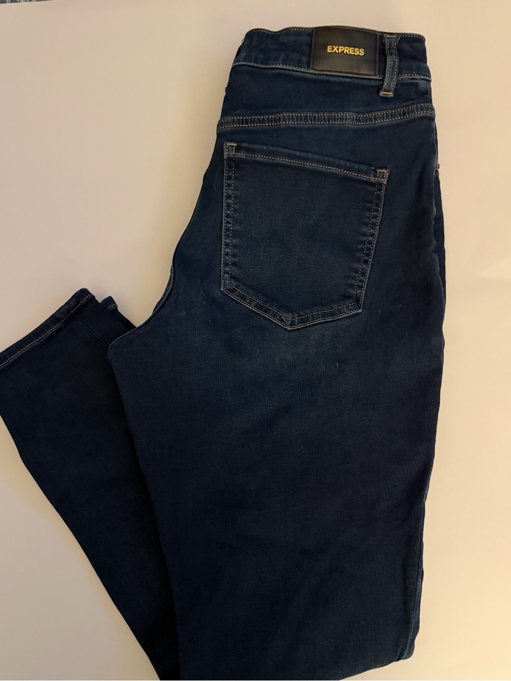 Express Curvy Skinny High Rise Jeans